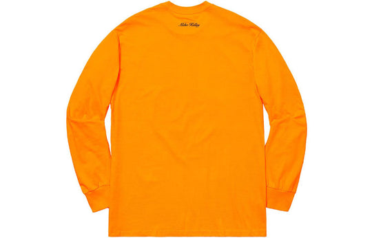 Supreme FW18 Mike Kelley AhhYouth LS Bright Orange Tee SUP-FW18