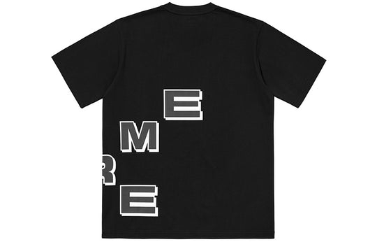 Supreme Nouveau Logo Tee Black Men's - FW18 - US