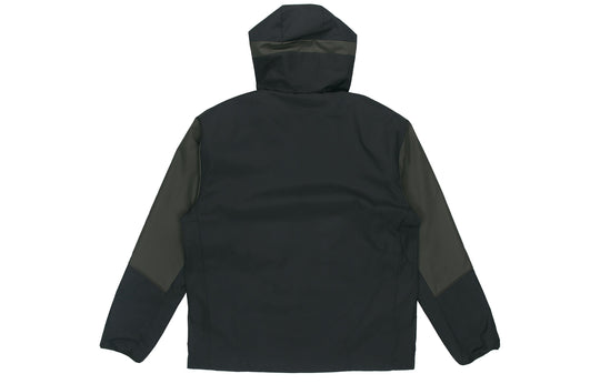 adidas WND Casual Sports hooded Windproof Jacket Black GF4023 - KICKS CREW