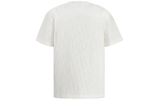 Dior Oblique Polo Shirt in White for Men