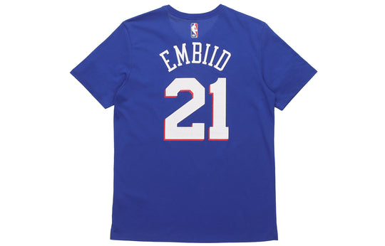 Nike NBA Embiid Jersey 76 Team limited Joel Embiid A Great Deep Blue Dark blue 870801-498