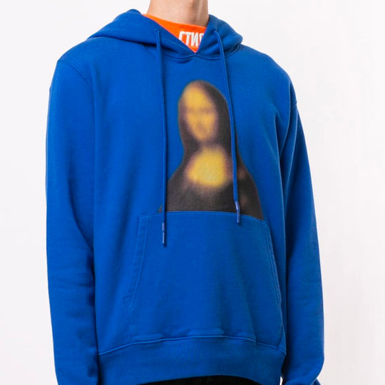 OFF-WHITE Blurred Mona Lisa Men Blue 0MBB034F20FLE0104545 - KICKS CREW