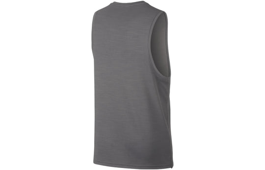 Nike Superset Solid Color Training Quick Dry Gym Vest Gray AQ0464-056 ...