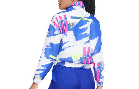 (WMNS) Nike Court Tennis Jacket Blue CU2667-100