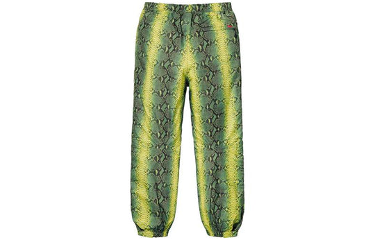 Supreme SS18 The North Face Snakeskin Taped Seam Pant Green SUP ...