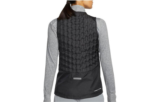 (WMNS) Nike Brand Logo Embroidered Stay Warm Down Vest Black DD6064-010