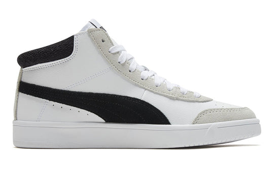 PUMA Court Legend Mid 'White Black' 371119-02 - KICKS CREW