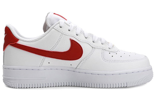 (WMNS) Nike Air Force 1 '07 'White Noble Red' 315115-154 - KICKS CREW