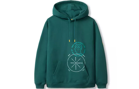 The north face x brain dead hoodie green new arrivals