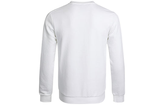 adidas neo M Basc Ss Logo Printing Round Neck Pullover White H45561 ...