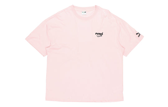 PUMA Men's Club Oversize SS Tee Sports Pink 533104-36 - KICKS CREW