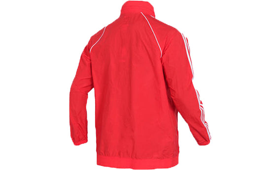 Men s adidas originals Logo Jacket Red CW1310