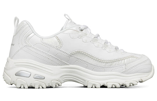 White clearance chunky skechers