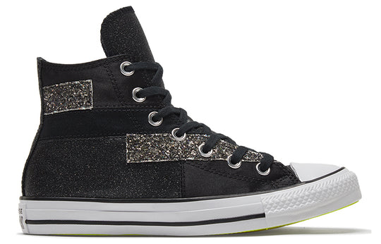 (WMNS) Converse Chuck Taylor All Star High 'Black Glitter' 569427C