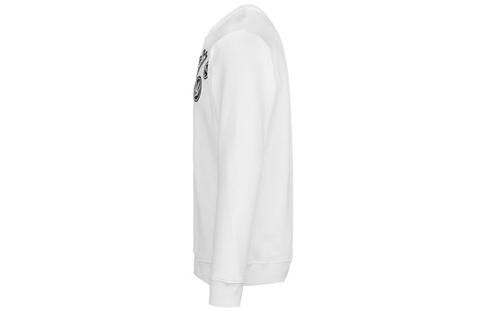 MCQ Swallow logo Sweatshirt 'White' S33EAKT05