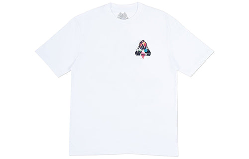 PALACE Sans Ferg T-Shirt White Glasses Back Logo Short Sleeve Unisex  PAL-SS18-052