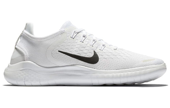 (WMNS) Nike Free RN 2018 'White Black' 942837-100 - KICKS CREW