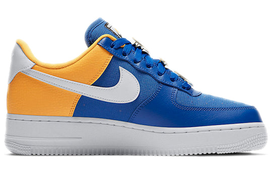 WMNS Nike Air Force 1 Low Blue Yellow AA0287 401