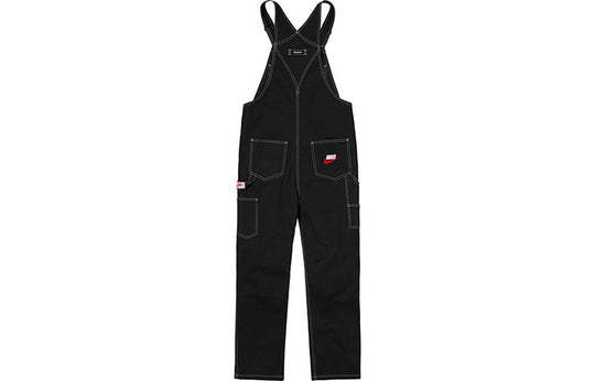 Supreme FW18 Nike Cotton Twill Overalls Black SUP-FW18-541 - KICKS