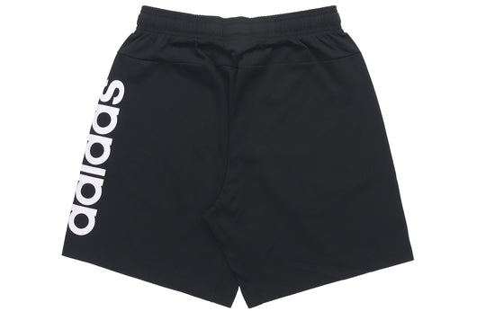 adidas E LIN SHRT SJ Sports Knitted Shorts Men Black DQ3109 - KICKS CREW