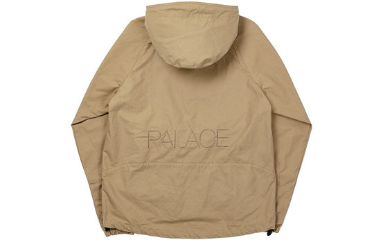 PALACE Cell Net Jacket hooded Unisex Khaki P19JK060 - KICKS CREW