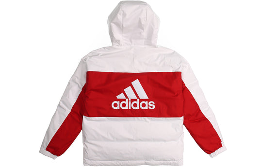 Adidas Mens Medium Gray Red 3 Stripe Windbreaker Jacket Full Zip | eBay