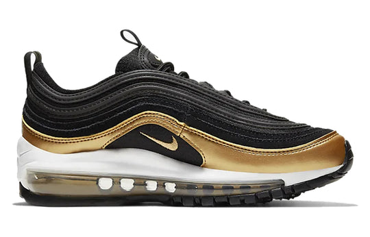 Nike Kids Air Max 97 'Black Metallic Gold' Shoes, 921522-014