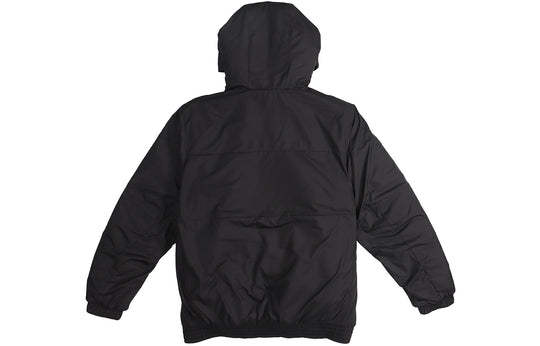 Nike SPORTSWEAR SYNTHETIC FILL Fleece Lined Hooded Jacket Black 928862 ...