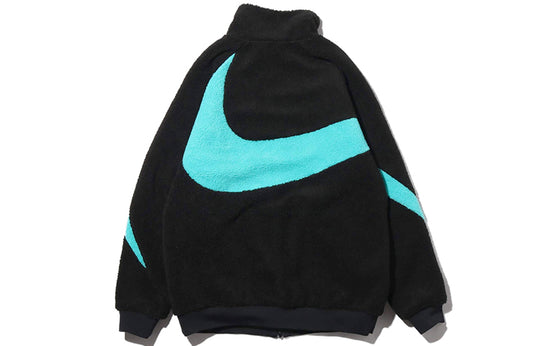 Nike Big Swoosh Large Logo Double Sided Jacket polar fleece Japan