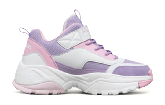 (GS) Skechers Kozmiks 'White Purple Pink' 664191L-WLVP - KICKS CREW