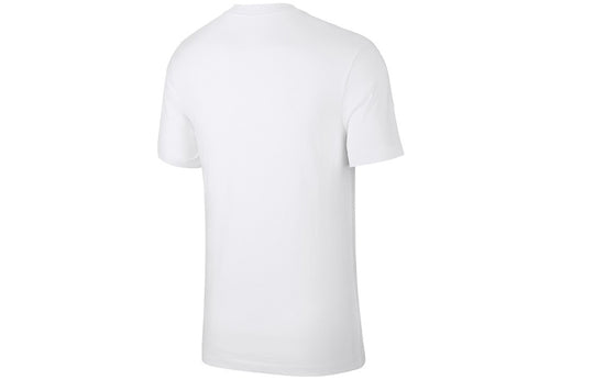 Nike Sportswear Alphabet Printing Short Sleeve White BV7531-100 - KICKS ...