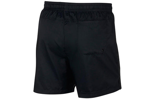 Nike Sportswear Lacing Running Training Sports Shorts Black AR2382-010 ...