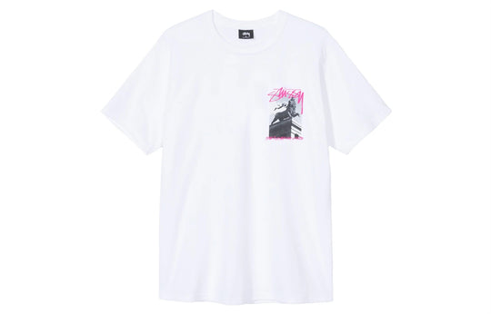 Stussy Large Logo Printing Short Sleeve Unisex White 1904474-WHITE ...