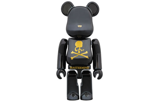 Mastermind x BE@RBRICK MMJ Mastermind JAPAN World Black 100%+400