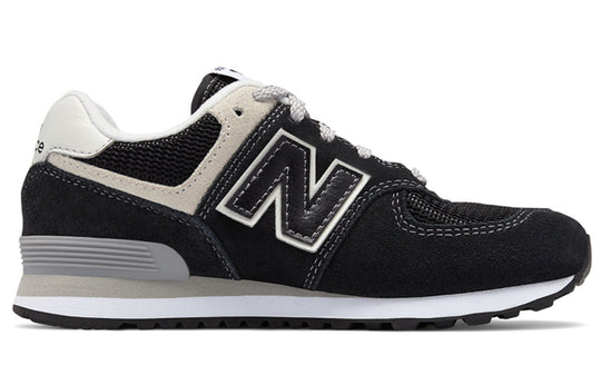 (GS) New Balance 574 Core 'Black Grey' GC574GK - KICKS CREW