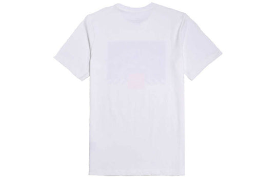 Men's Nike Printing Short Sleeve White T-Shirt CU7639-100 - KICKS CREW