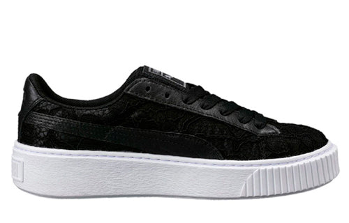 (WMNS) PUMA Basket Platform FO 'Black' 364091-02 - KICKS CREW