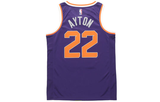 AYTON#22 Phoenix Suns Purple NBA Jersey