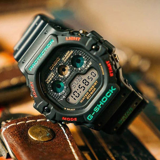 CASIO G Shock Digital Black DW 5900TH 1