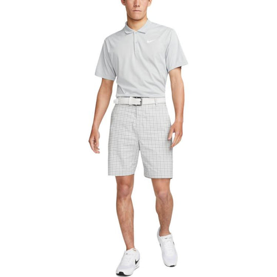 Nike Classic Plaid Pattern Button Straight Shorts Men's White DN1960-0 ...