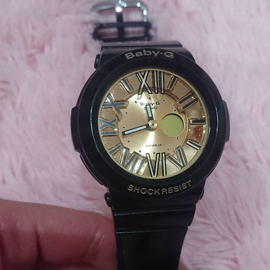 CASIO Baby-G 'Black Gold' BGA-160-1B-KICKS CREW