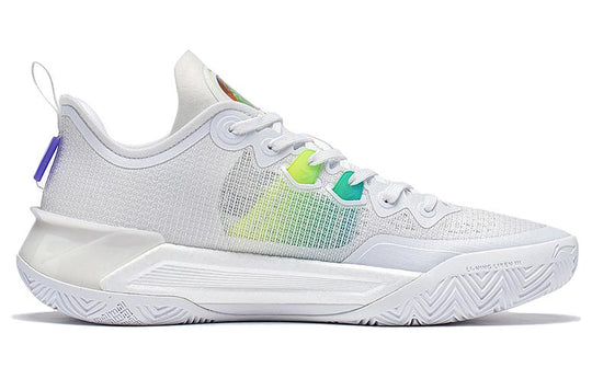 Li-Ning LiRen 3 V2 Low 'White Neon Yellow' ABAT057-4 - KICKS CREW