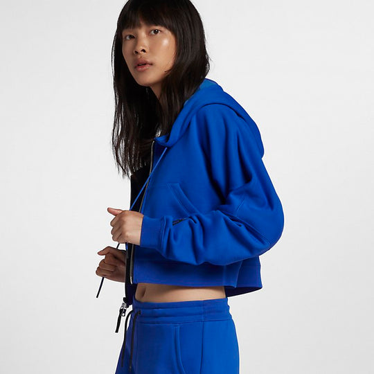 (WMNS) Nike NRG FZ Hoodie 'Blue' 923850-439