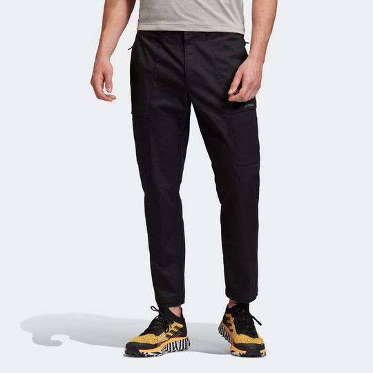 adidas Terrex Xplr Cargo Pant Sports Outdoor Woven Long Pants Black GE ...