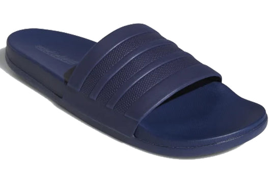 adidas Adilette Comfort Slides Dark Blue EG1851 KICKS CREW