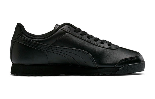 (GS) PUMA Roma Basic 'Black' 354259-12 - KICKS CREW