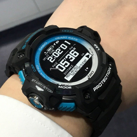 Men's CASIO G Shock Series Black Running Watch Sports Mens Analog GSR-