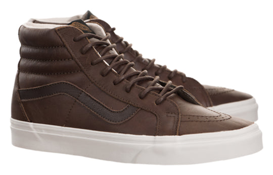 Vans SK8-HI Reissue Leather 'Brown' VN0A2XSBLYW - KICKS CREW