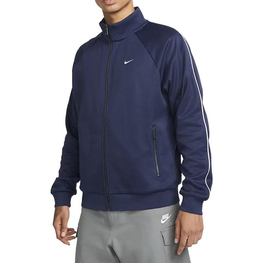 Nike track zipped jacket 'Navy' DQ5004-410 - KICKS CREW