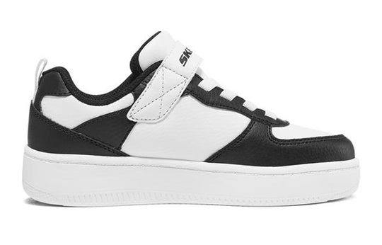 (GS) Skechers Sport Court 92 'White Black' 405697LC-WBK